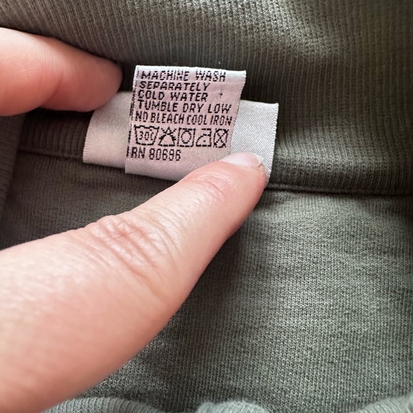 Wild Palms Mock Neck Sweatshirt - Picture 9 of 11